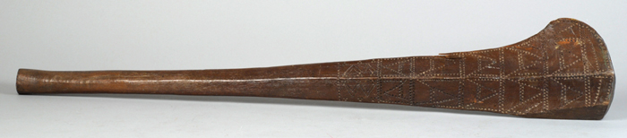 Early 19th century Oceanic War Club at Whyte's Auctions