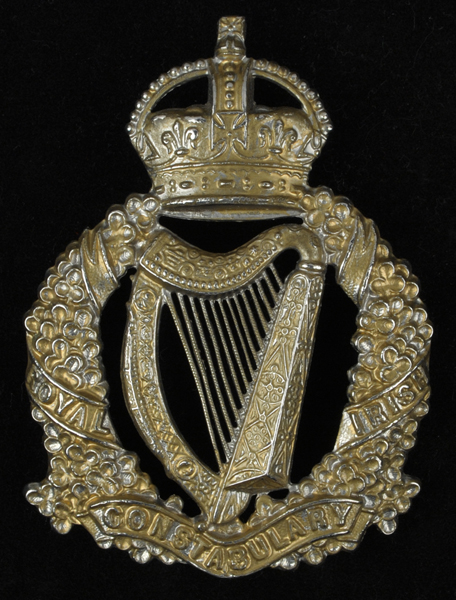 Royal Irish Constabulary Helmet Plate at Whyte's Auctions