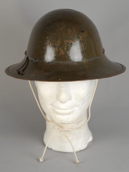 1939-45 World War II "Fire-Watcher's" helmet at Whyte's Auctions