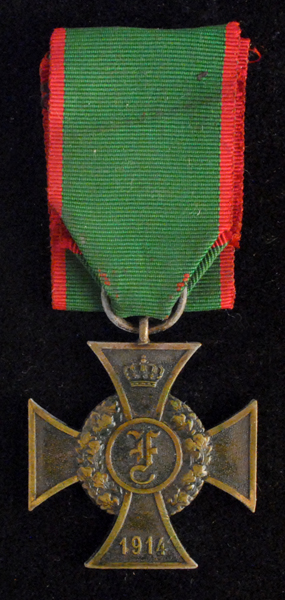 1914-18 Friedrich Cross 2nd class (bronze). at Whyte's Auctions