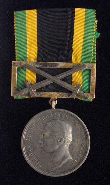 1914 Silver Merit Medal with Crossed Swords (silver). at Whyte's Auctions