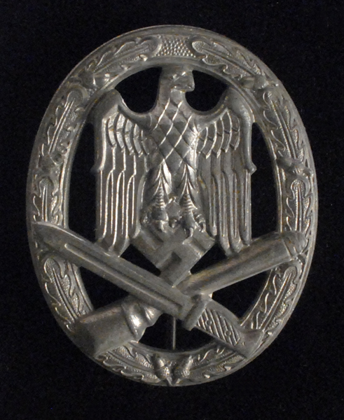Wehrmacht/Waffen SS General Assault Badge (silver). at Whyte's Auctions
