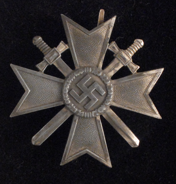 1939 War Merit Cross 1st Class With Crossed Swords (Silver). at Whyte's Auctions