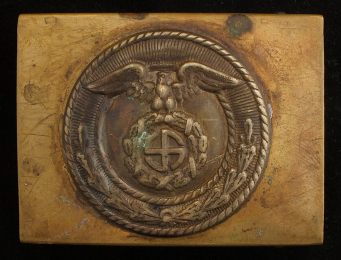 S A, Luftwaffe, Hitler Youth and RAD Belt Buckles. (5) at Whyte's Auctions