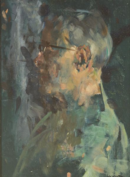 SELF PORTRAIT by James le Jeune sold for 300 at Whyte's Auctions