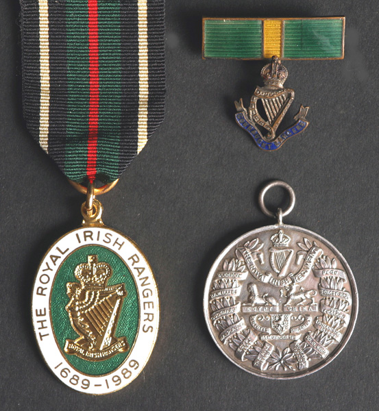 20th century Irish Regiments, non-military medals and decorations at Whyte's Auctions
