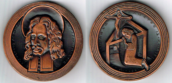 Saint Oliver Plunkett bronze medal by Imogen Stuart. at Whyte's Auctions