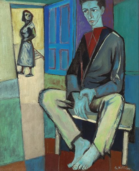 PORTRAIT OF DAN O'NEILL, 1952 by Gerard Dillon (1916-1971) at Whyte's Auctions