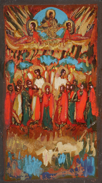 BYZANTINE ICON, HEAVEN by Markey Robinson sold for 300 at Whyte's Auctions