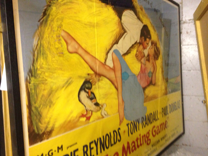 The Mating Game, framed cinema poster. at Whyte's Auctions