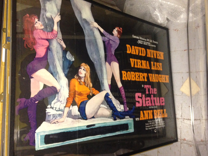 The Statue, framed cinema poster. at Whyte's Auctions