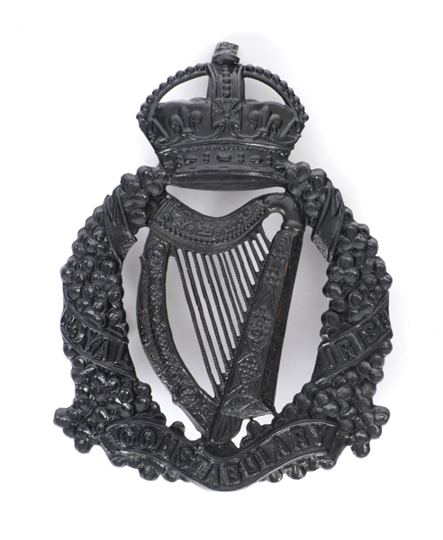 1902-1922 Royal Irish Constabulary, night helmet plate. at Whyte's Auctions