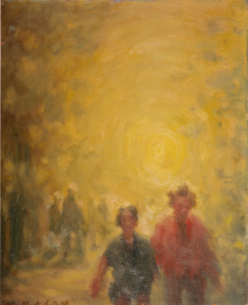 FIGURES AT DUSK by William Mason sold for 240 at Whyte's Auctions