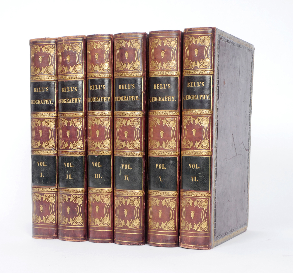 Bells A System of Geography, Popular and Scientific. 6 Volume set Geography at Whyte's Auctions