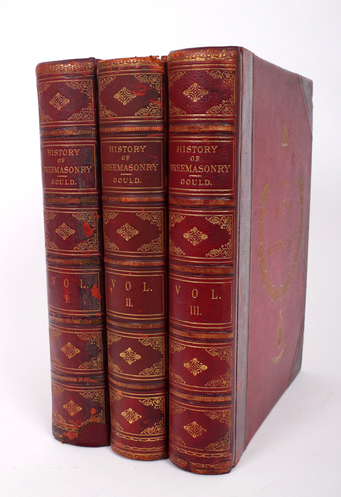 Gould, Robert Freke. The History of Freemasonry. Its Antiquities, Symbols, Constitutions, Customs Etc. 3 Volumes at Whyte's Auctions