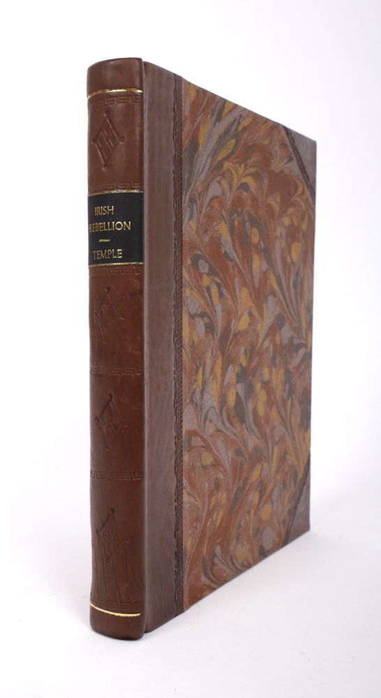 Temple, Sir John. The Irish Rebellion: at Whyte's Auctions