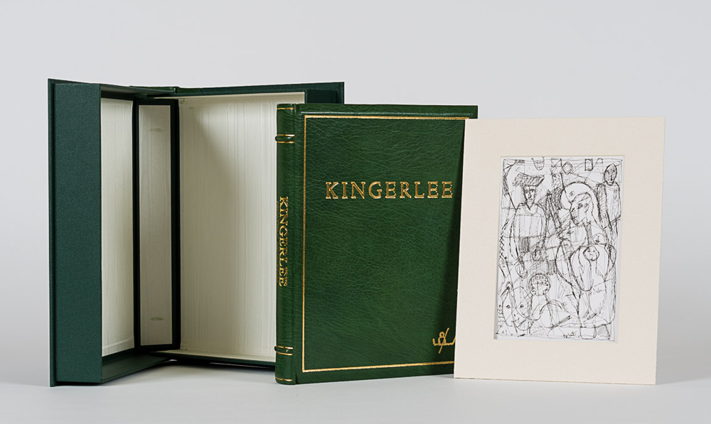 Benington, Jonathan. Kingerlee,  Special Edition with signed drawing by John Kingerlee. at Whyte's Auctions