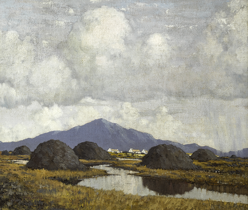 AN IRISH BOG, c.1938 by Paul Henry RHA (1876-1958) at Whyte's Auctions