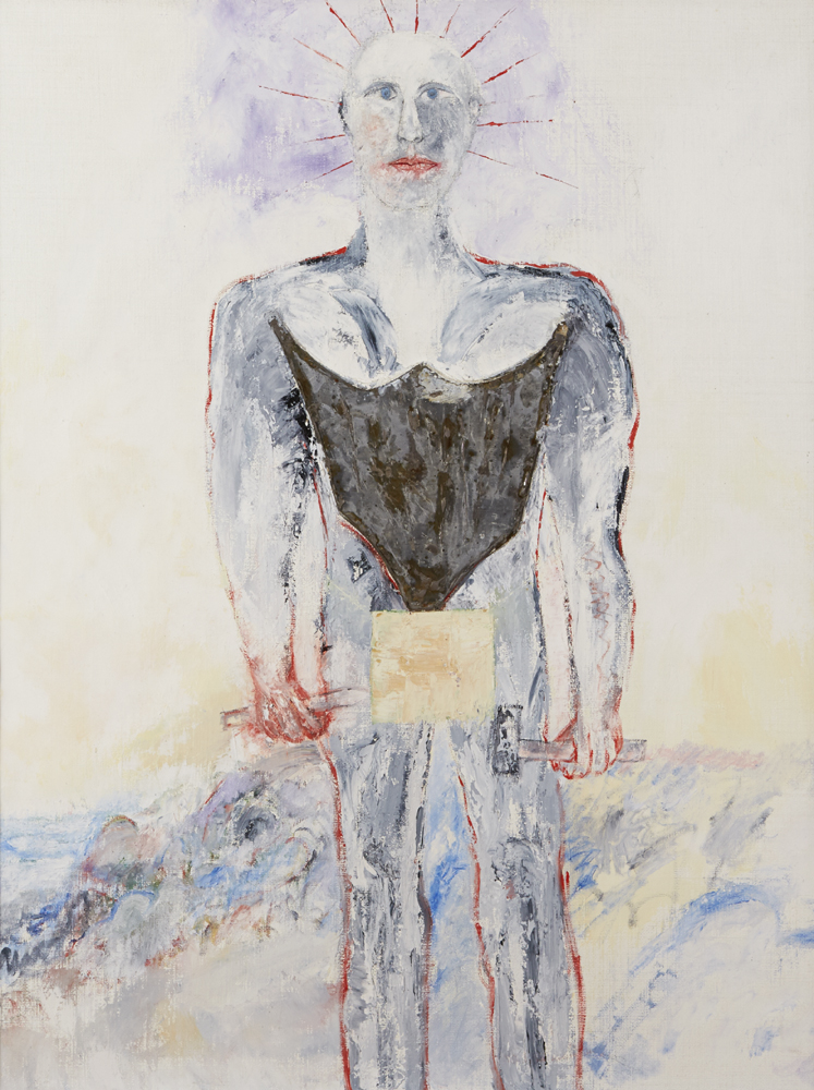 STANDING FIGURE WITH TOOLS, 2000 by Michael Geary (b.1932) at Whyte's Auctions