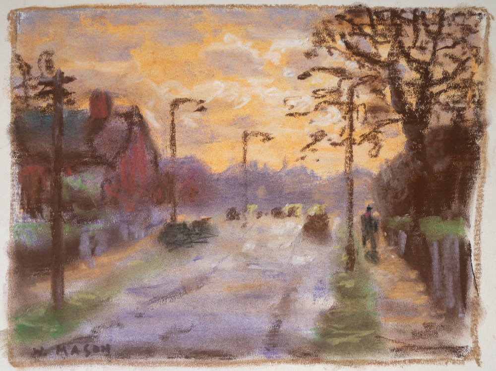 EVENING SCENES [SET OF SIX] by William Mason (1906-2002) at Whyte's Auctions