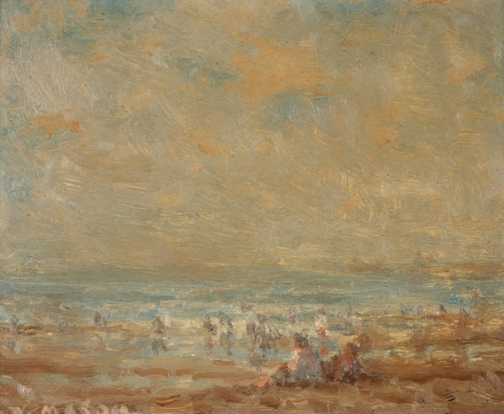 BEACH SCENE by William Mason sold for 100 at Whyte's Auctions