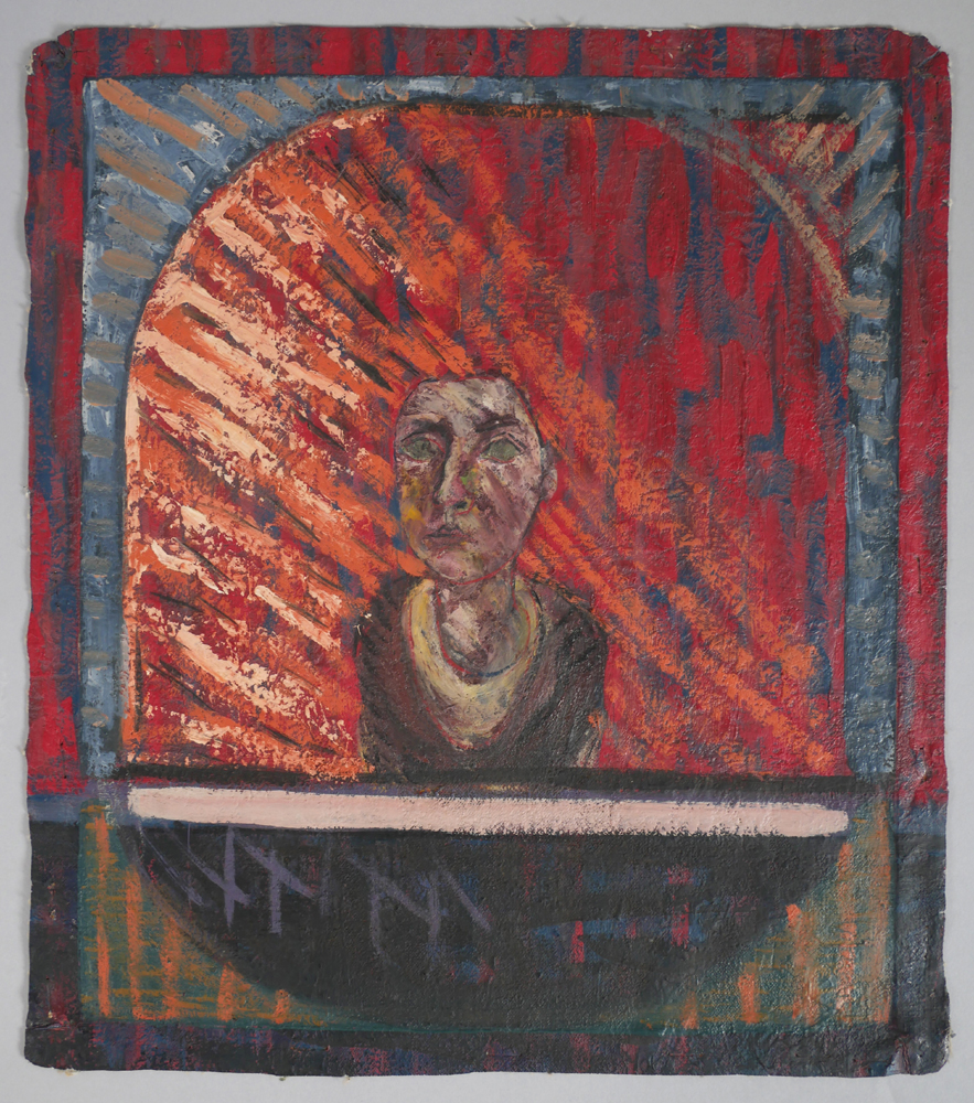 PORTRAIT OF L.D. [NO. 1], 1970 by Brian Bourke HRHA (b.1936) at Whyte's Auctions