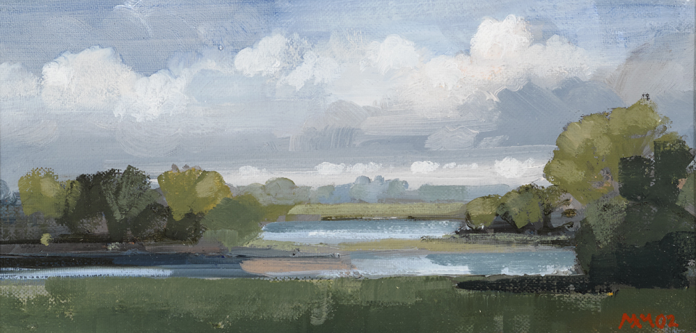 THE LAKE AT CLANDEBOYE, COUNTY DOWN, 2002 by Martin Mooney (b.1960) at Whyte's Auctions