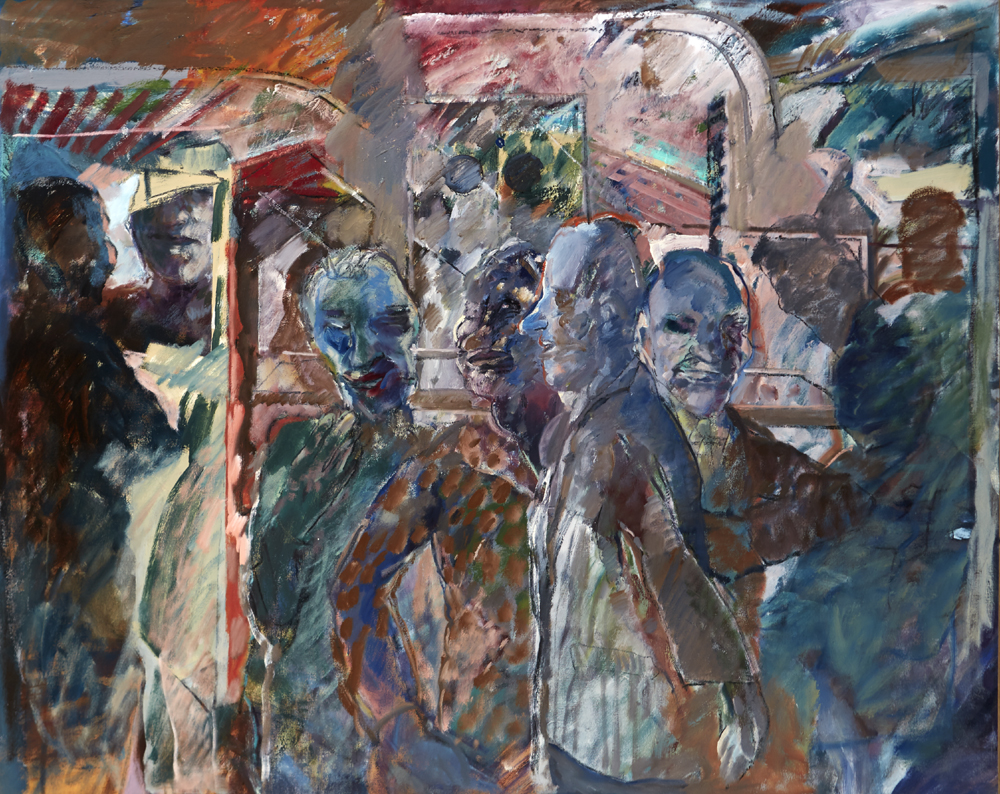 THEATRICAL PEOPLE by David Crone RHA (b.1937) at Whyte's Auctions