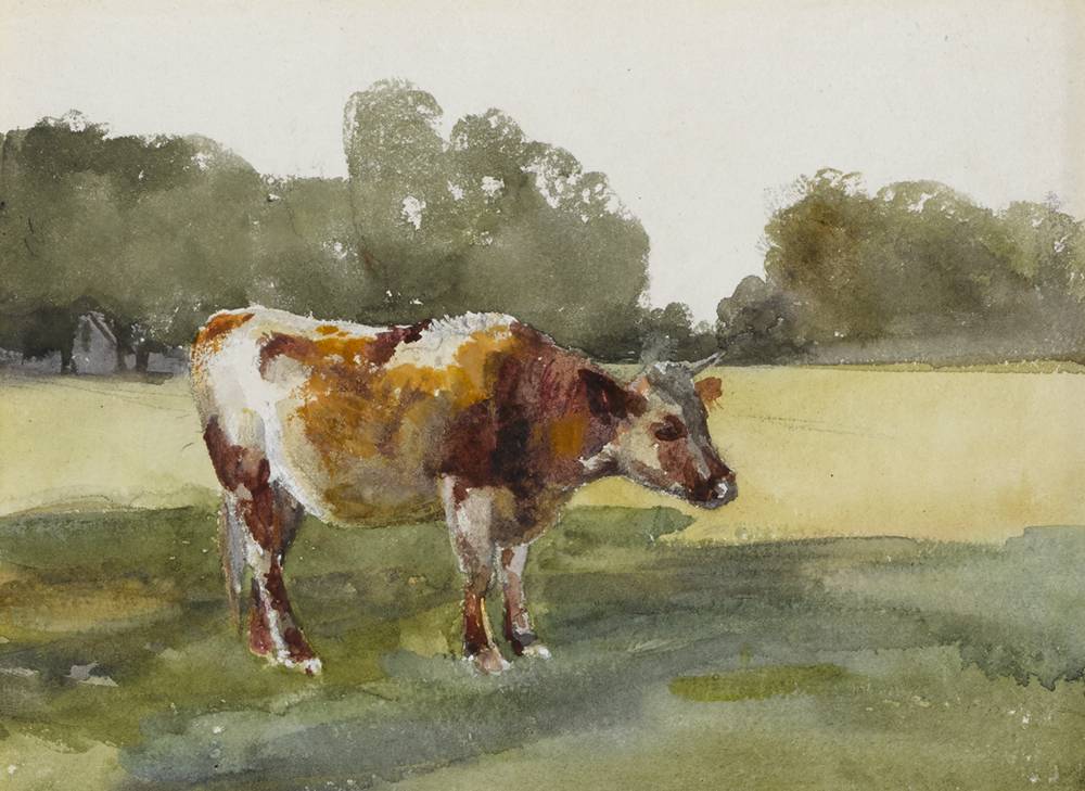 COW GRAZING, KILMURRY by Mildred Anne Butler sold for 950 at Whyte's Auctions