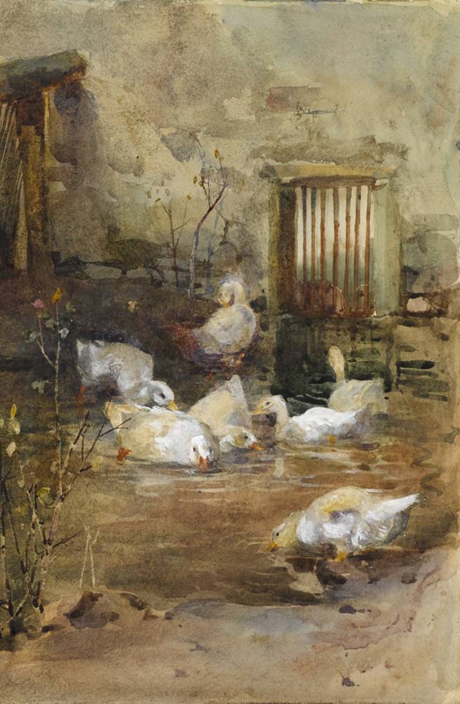 DUCK POND by Mildred Anne Butler sold for 1,900 at Whyte's Auctions