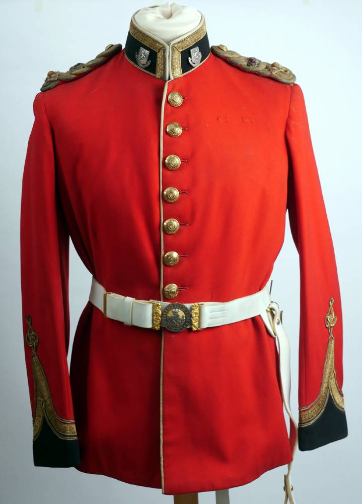 Early 20th century Royal Irish Regiment, Lieutenant Colonel's uniform ...