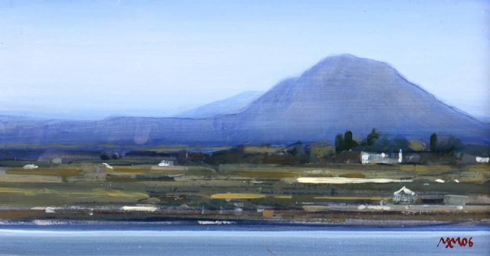 CASHEL MOUNTAIN FROM ROUNDSTONE, COUNTY GALWAY, 2006 by Martin Mooney (b.1960) at Whyte's Auctions