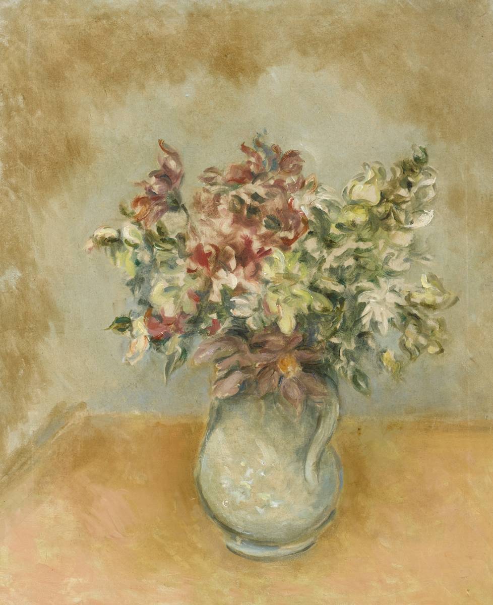 FLORAL STILL LIFE by Stella Steyn sold for 800 at Whyte's Auctions