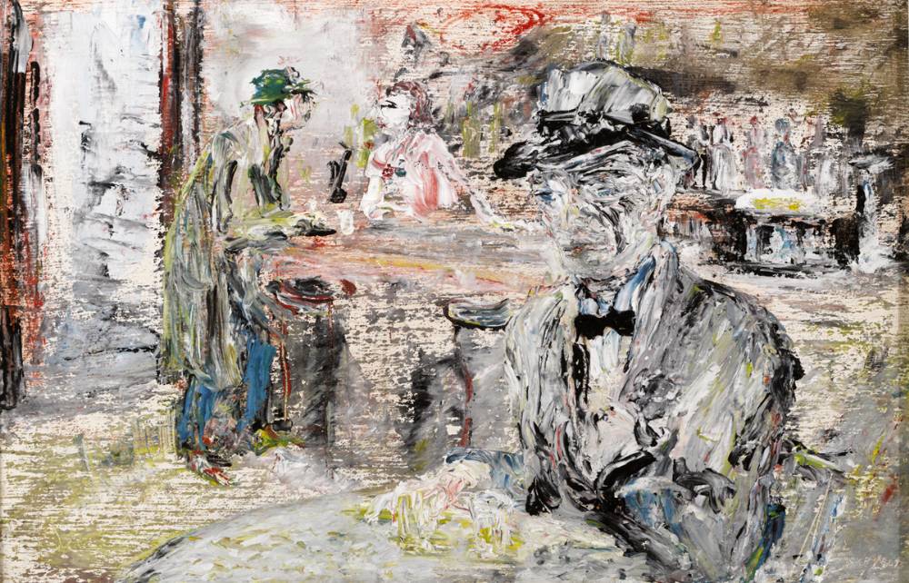THE MAN WITH THE WRINKLED FACE, 1944 by Jack Butler Yeats RHA (1871-1957) at Whyte's Auctions