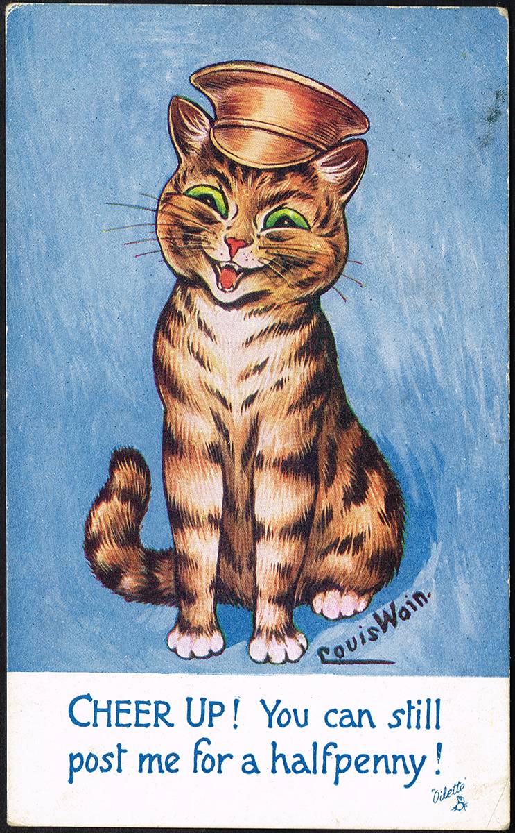 Postcards. Louis Wain cats collection. (6) at Whyte's Auctions