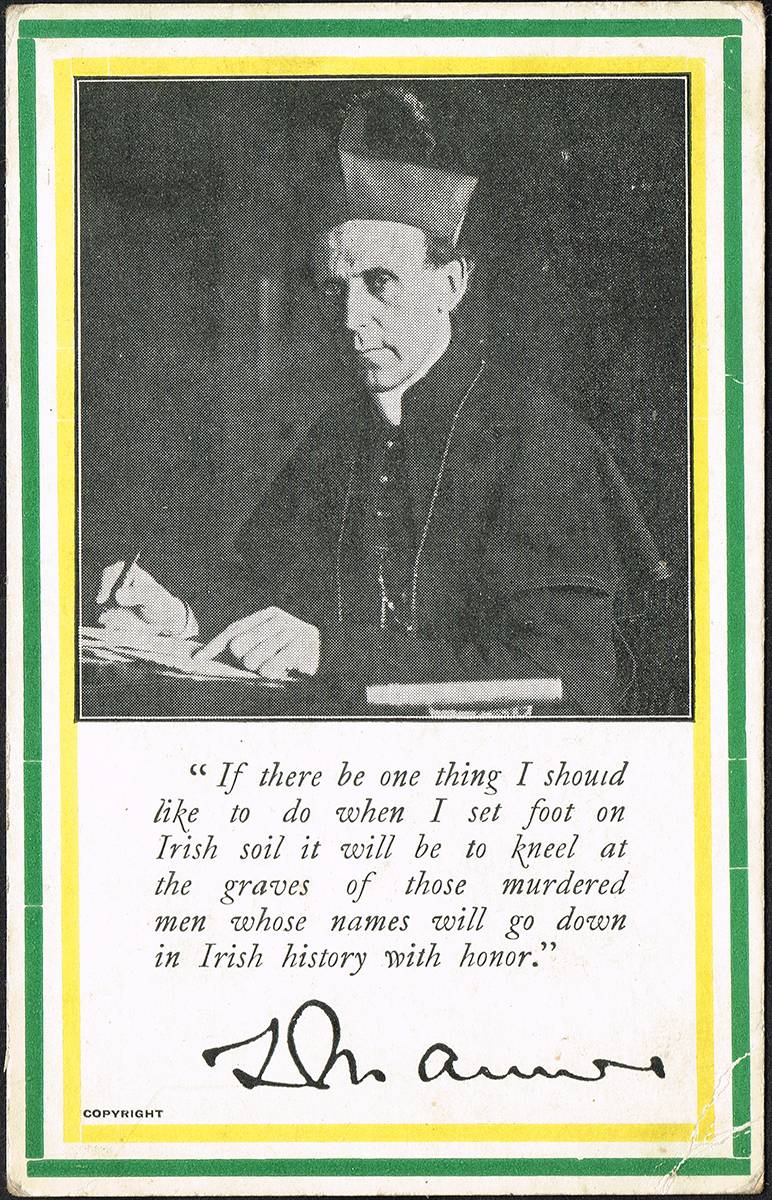 Postcards. 1916 Rising: Clergy sympathetic to the Volunteers and independence movement. (20) at Whyte's Auctions