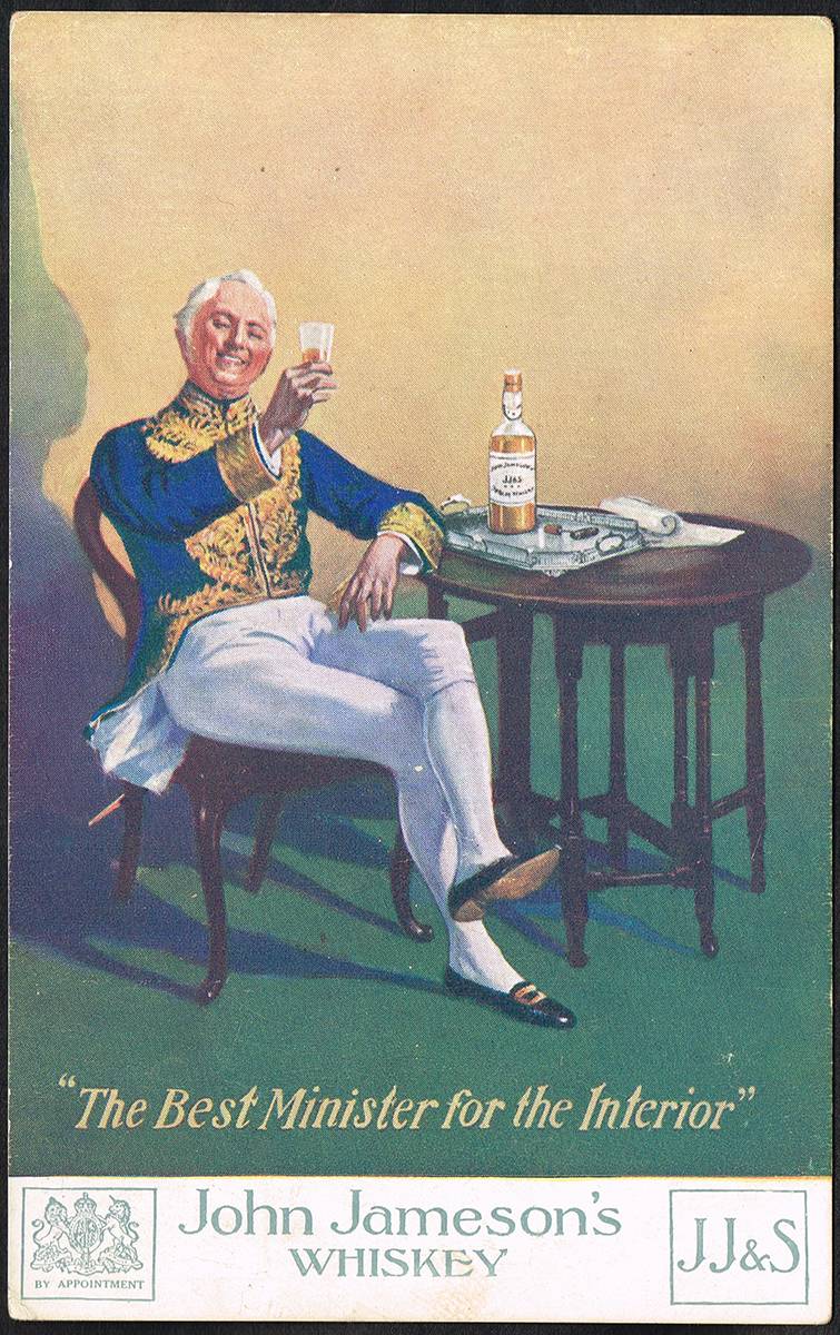 Postcards. Irish Advertising: alcohol and tobacco. (11) at Whyte's Auctions