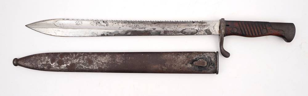 1914-1918 German saw-back bayonet. at Whyte's Auctions