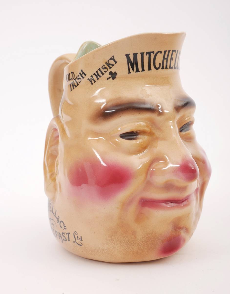 Mitchell's Old Irish Whisky, character jug. at Whyte's Auctions