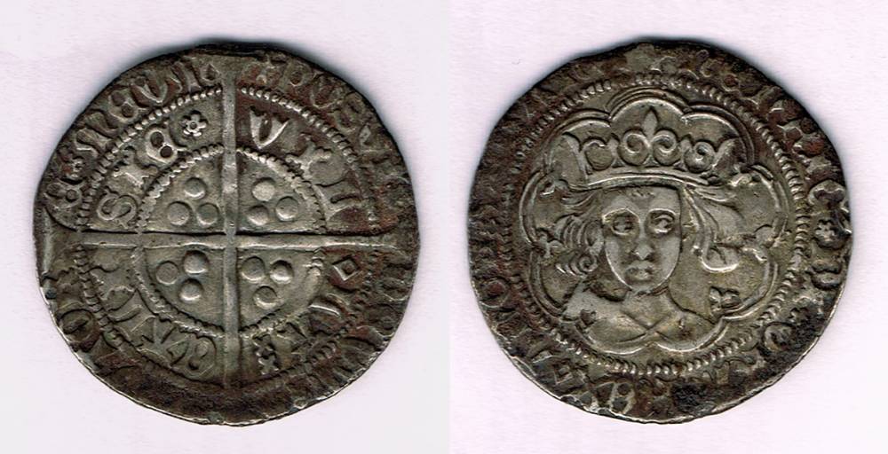 Henry V (1413-1422) silver groat, Calais. at Whyte's Auctions