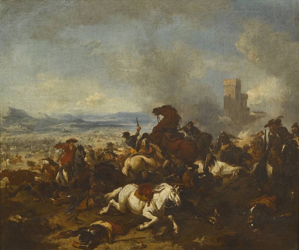BATTLE SCENE, c.1670 at Whyte's Auctions