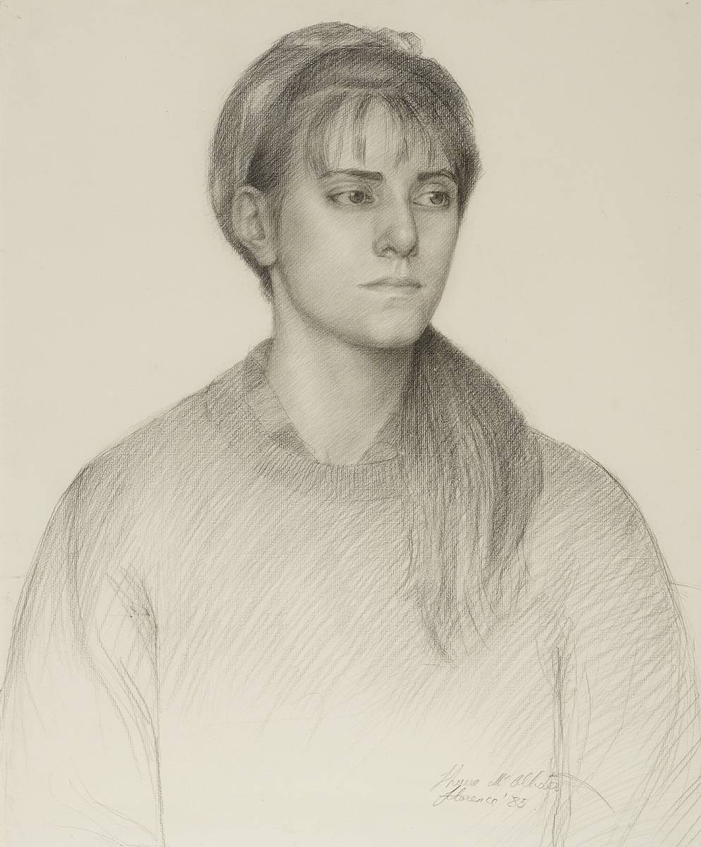 PORTRAIT OF JANE, 1985 by Therese McAllister (b.1951) at Whyte's Auctions