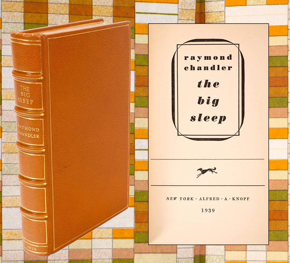 Raymond Chandler, The Big Sleep, 1st edition 1939 at Whyte's Auctions