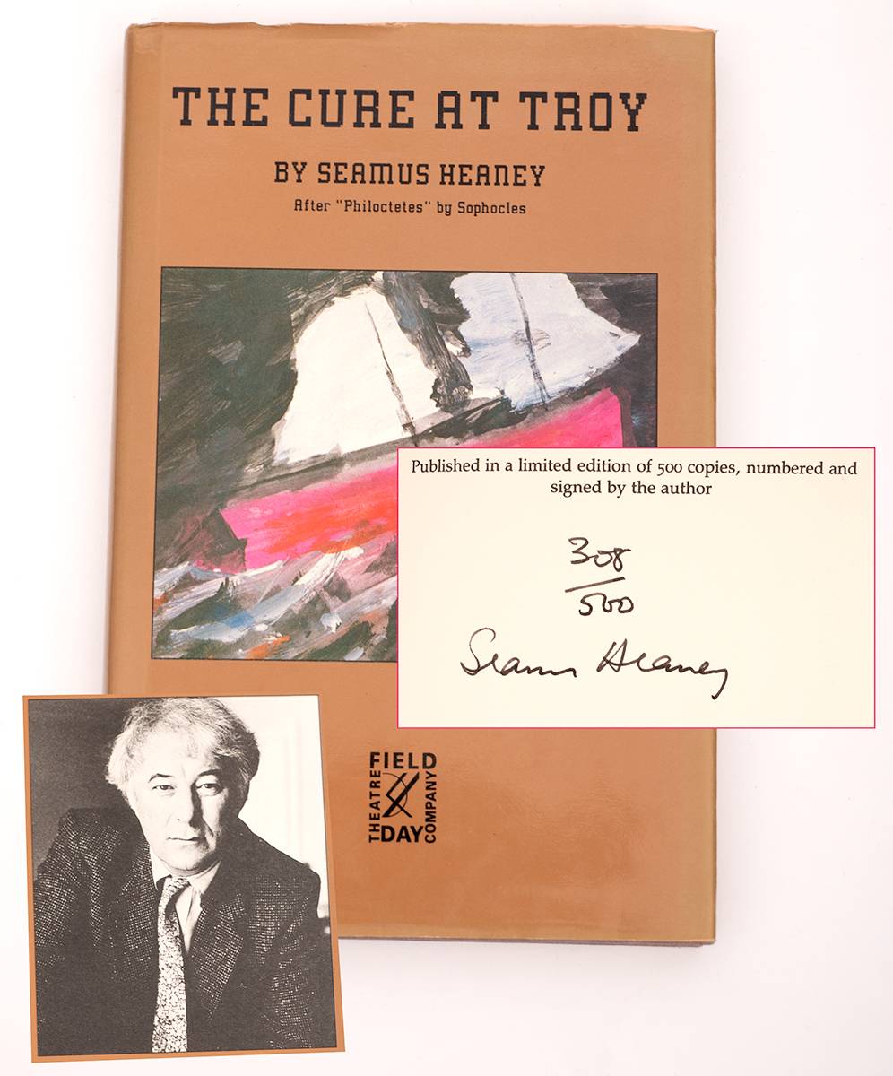 Seamus Heaney. The Cure at Troy, first edition. at Whyte's Auctions