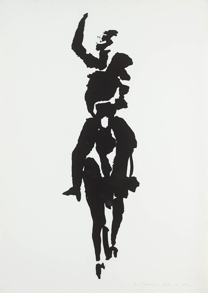 THE TIN. HORSEMAN, 1969 by Louis le Brocquy HRHA (1916-2012) at Whyte's Auctions