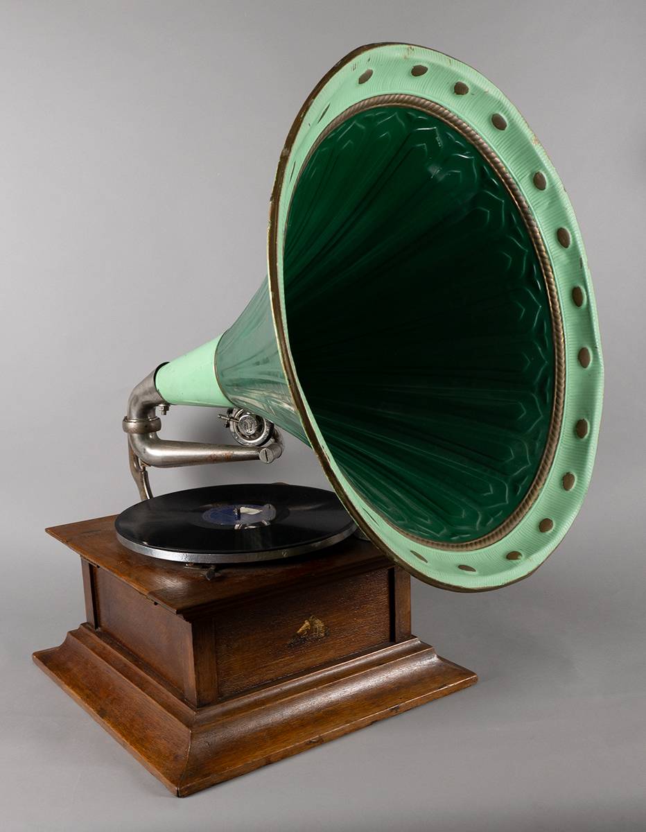 Early 20th century His Master's Voice (HMV) gramophone. at Whyte's Auctions