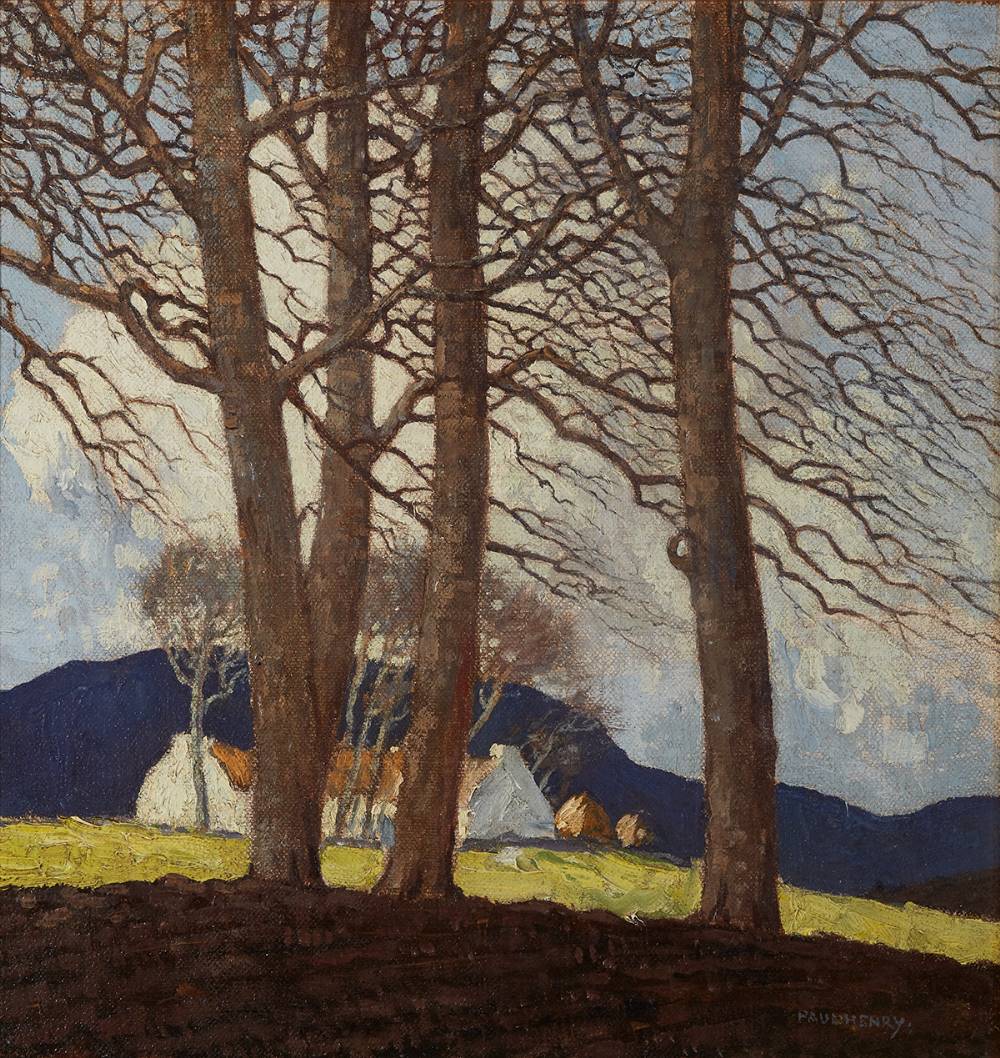 SPRING IN WICKLOW, c. 1926-8 by Paul Henry RHA (1876-1958) at Whyte's Auctions