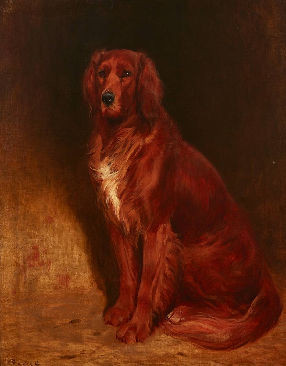 RED SETTER, 1901 by John Charlton RBA RI ROI (British, 1849-1917) at Whyte's Auctions