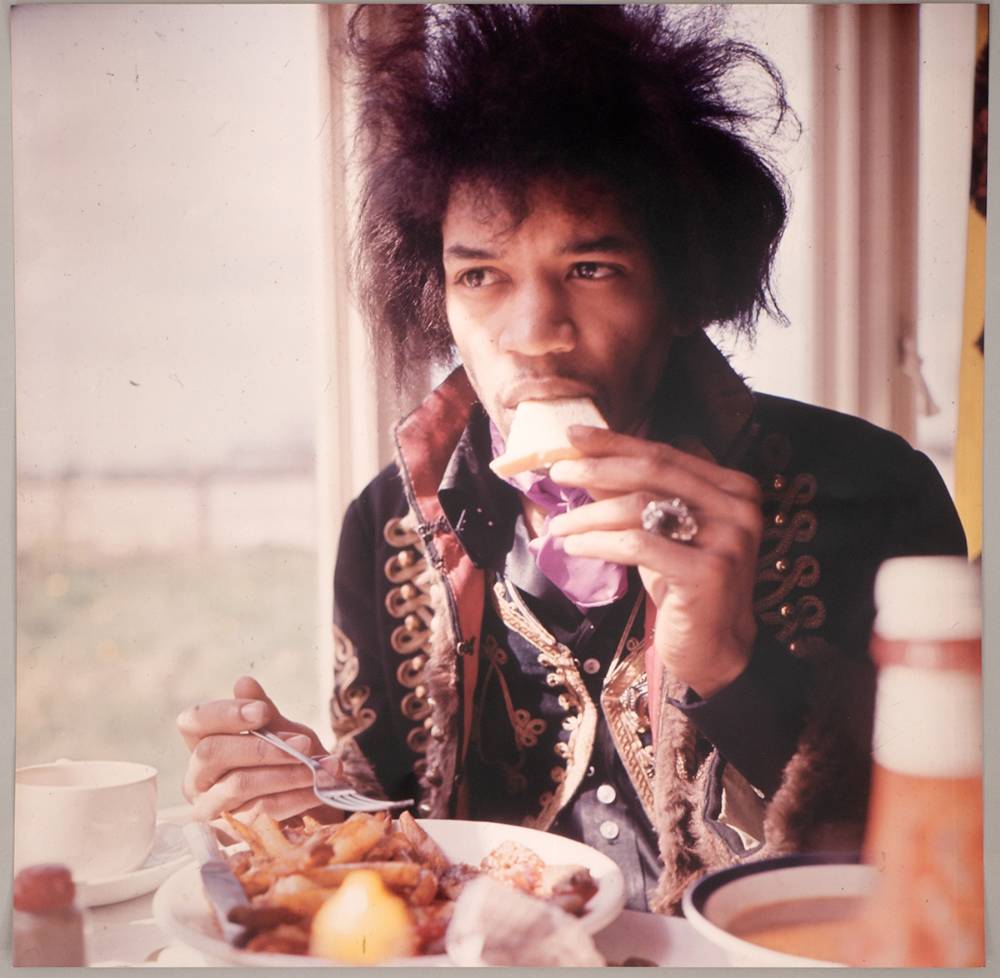 Jimi Hendrix. Large colour photographs (2) at Whyte's Auctions