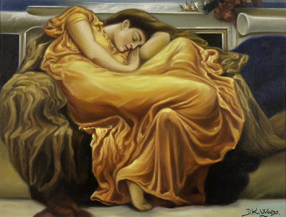 LADY RESTING by D. K. Woods  at Whyte's Auctions